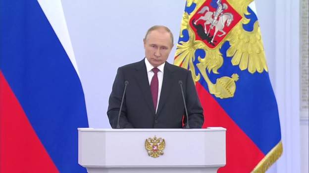 Putin hace oficial la anexión de las zonas ocupadas y que la hegemonía occidental «será destruida»