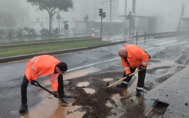 Fuertes lluvias en Canarias, Baleares y Comunidad Valenciana