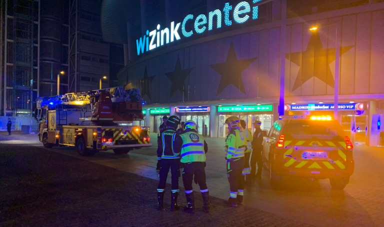 Un incendio en el WiZink Center obliga a evacuar a los asistentes del Madrid Oktoberfest