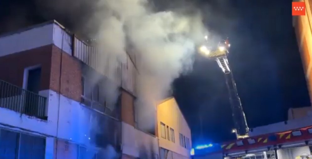 Incendio Torrejón