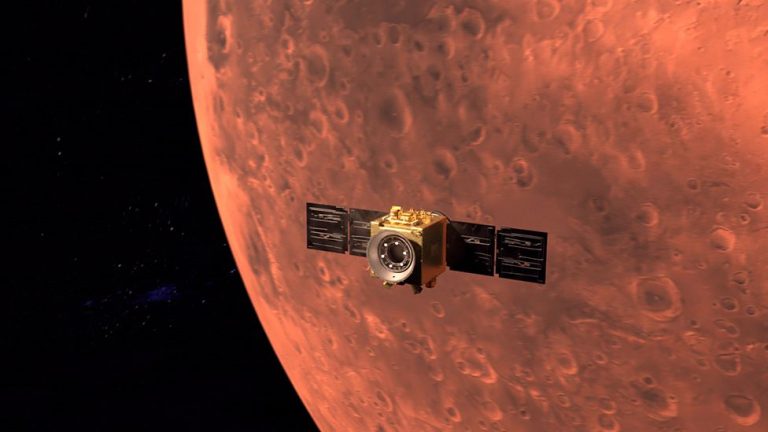 La misión Hope de los Emiratos Árabes Unidos emite su primera imagen de Marte
