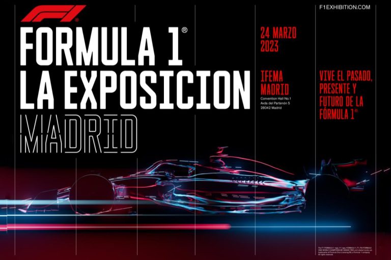 La primera exposición oficial de Fórmula 1 llegará a Madrid