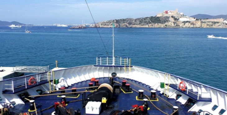 Muere decapitado un hombre en Ibiza tras ser arrollado su barco por un ferry
