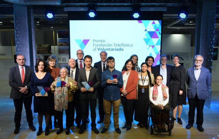 Fundación Telefónica entrega los premios a las 5 mejores iniciativas de voluntariado en España