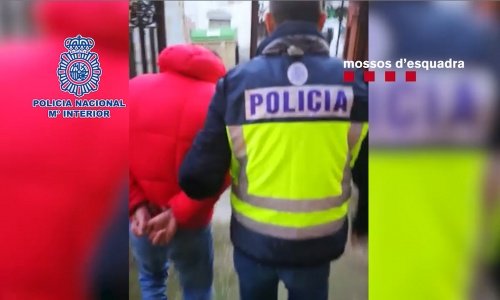 Detenidos dos hombres por el asalto con arma de fuego en una joyería de Castelldefels