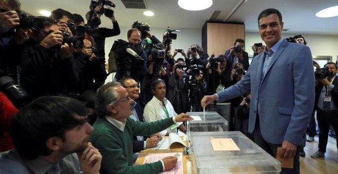 Sánchez espera una mayoría amplia que permita un Gobierno estable