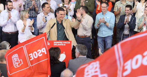 El PSOE ganaría y doblaría en eurodiputados al PP el 26M