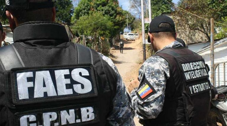 3 muertos en El Guarataro en presunto enfrentamiento con la FAES