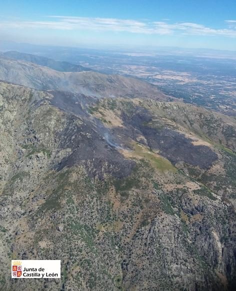 Castilla y León rebaja el nivel de riesgo del fuego en el Parque de Gredos