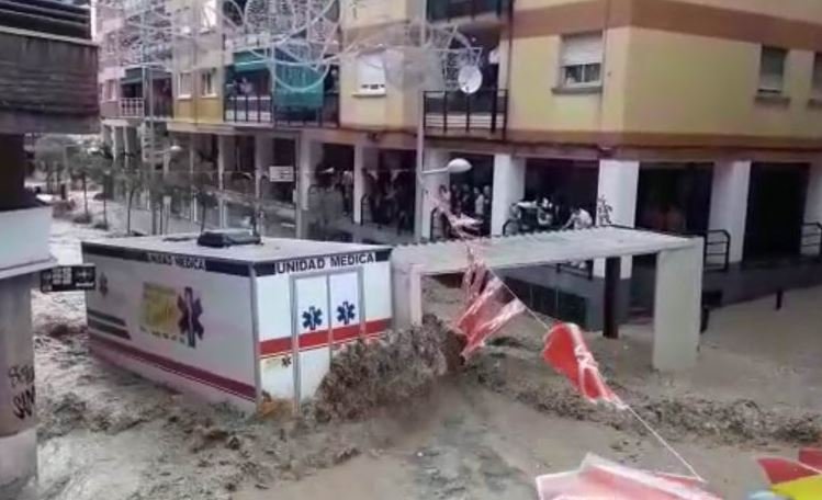 Fuertes tormentas vuelven a inundar las calles de Arganda del Rey por segunda vez en menos de un mes
