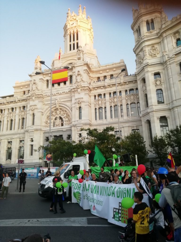 Miles de personas piden que Madrid no sea «la capital de la especulación»
