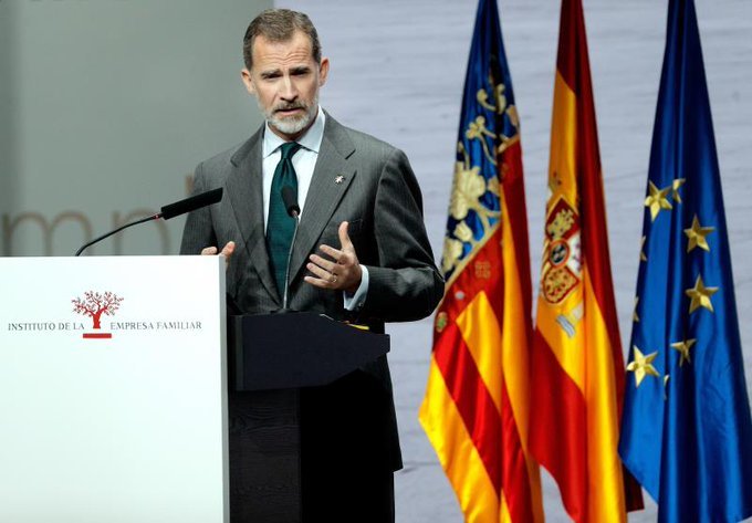 Felipe VI presidirá la entrega en Valencia de los Premios Rey Jaime I 2019