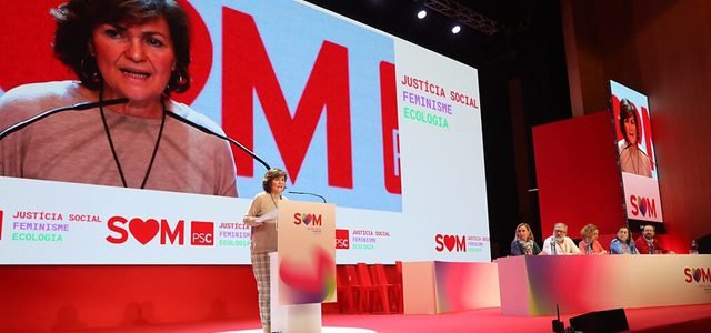 Calvo defiende como un honor para el PSOE encauzar el conflicto de Cataluña