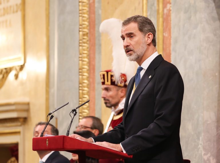 El rey Felipe VI preside hoy la recepción al cuerpo diplomático acreditado en España