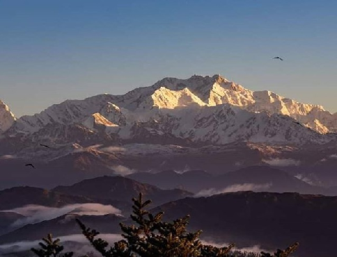 Maravillosa visión del Himalaya desde la Segunda Guerra Mundial
