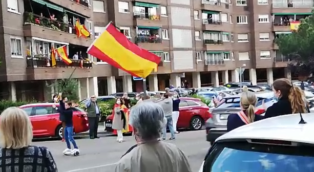 La Policía no intentó parar una cacerolada en Madrid, sino una concentración