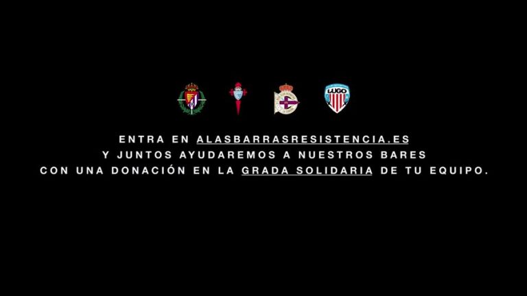 Cuatro clubes de LaLiga apoyan la vuelta a las barras en sus camisetas