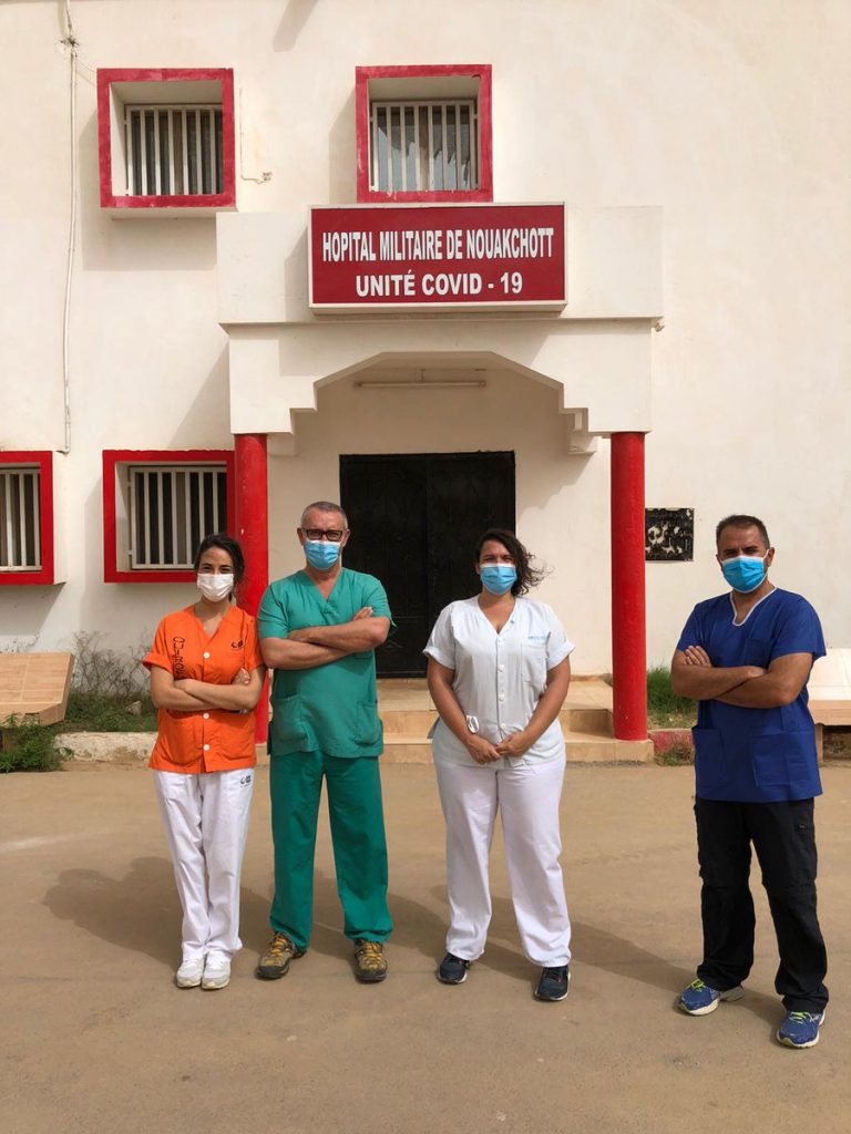 Sanitarios españoles asesoran a Mauritania para responder a la covid-19
