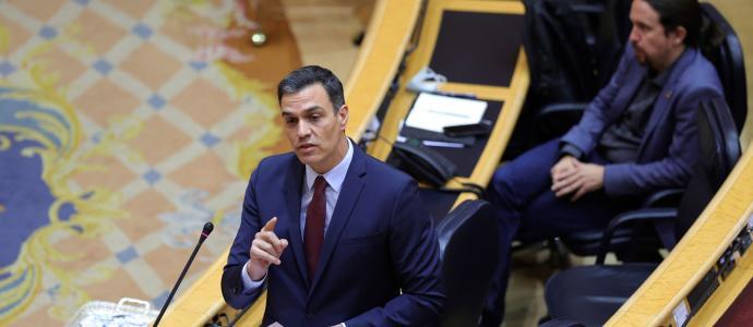 Sánchez elige el Senado para arrancar este martes el curso parlamentario