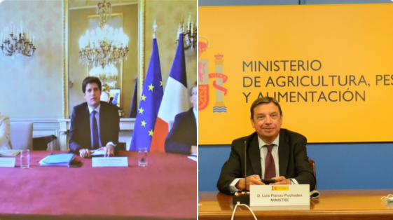 España y Francia coinciden en defender agricultura competitiva y sostenible