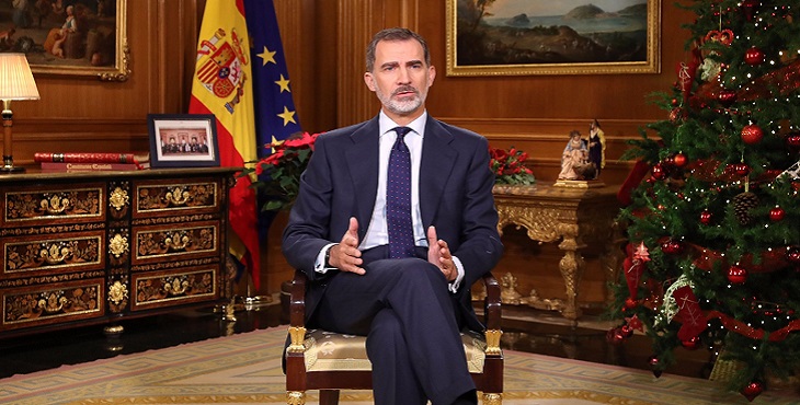 Unidas Podemos pide al rey condenar «irregularidades» en el discurso de Navidad