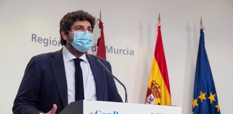 Murcia exigirá un fondo covid para 2022 en la Conferencia de Presidentes