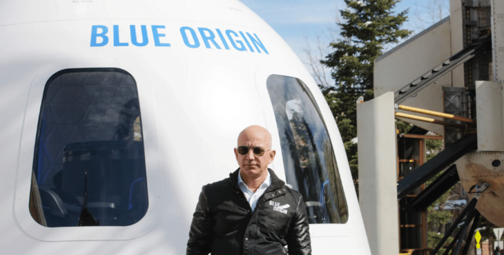 Viajar al espacio con el fundador de Amazon, Jeff Bezos, cuesta 28 millones de dólares