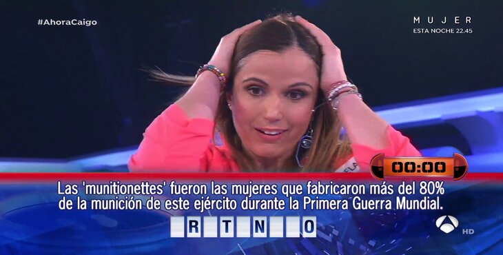 Mariela Blanco, eliminada después de 12 programas en Ahora Caigo