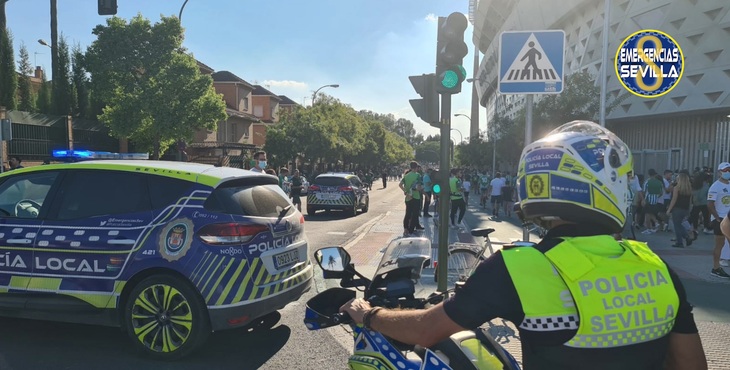 Detenido tras una persecución por el centro de Sevilla a 180 km/hora