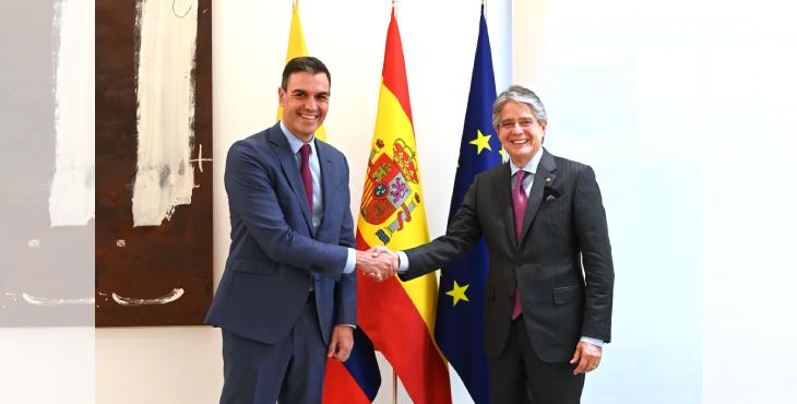 Sánchez y Lasso tratan la inversión española en los planes futuros de Ecuador