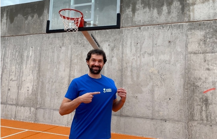 El jugador de baloncesto Sergio Llull nuevo embajador de Acción contra el Hambre
