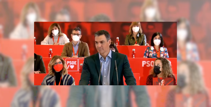 El objetivo de Sánchez en 2022 «que España crezca más y haya más acuerdos»