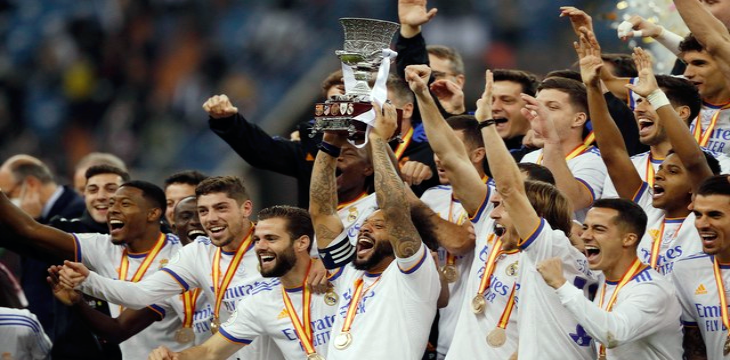 El Real Madrid ganó la Supercopa de España por 12ª vez