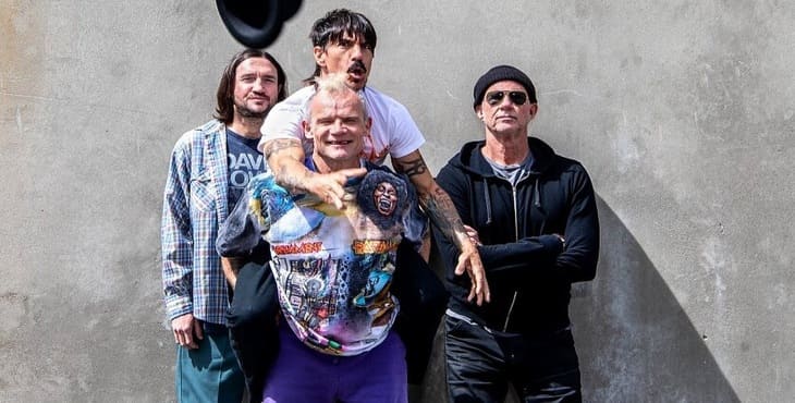 Los Red Hot Chili Peppers se dejan ver por Sevilla en vísperas de abrir gira