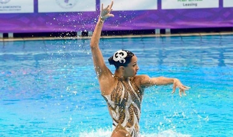 La nadadora Anita Álvarez, rescatada tras desmayarse en la piscina