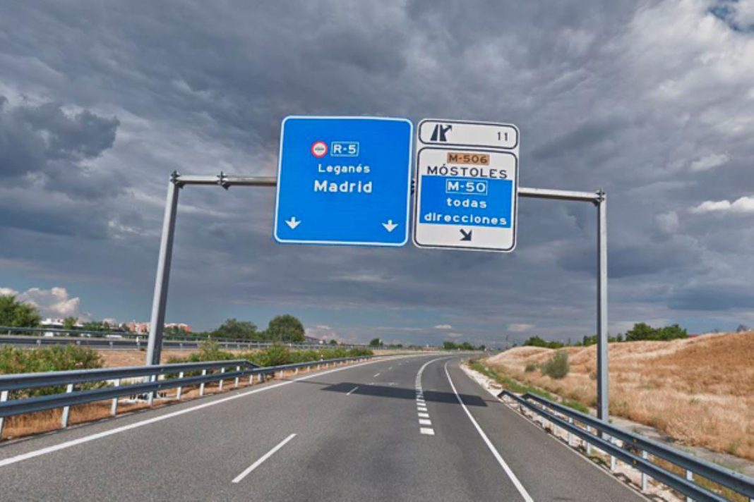 Autopista R5 Madrid (@imagen archivo)