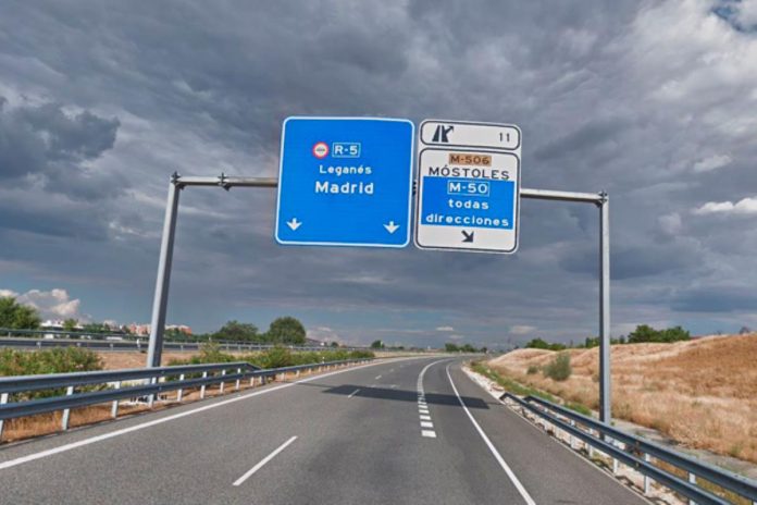 Autopista R5 Madrid (@imagen archivo)