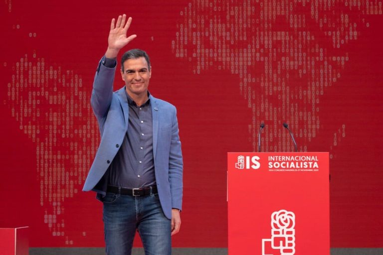 Pedro Sánchez, presidente de la Internacional Socialista, la alternativa a no ganar las elecciones generales