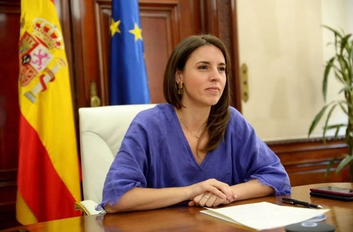 La Ministra De Trabajo Irene Montero