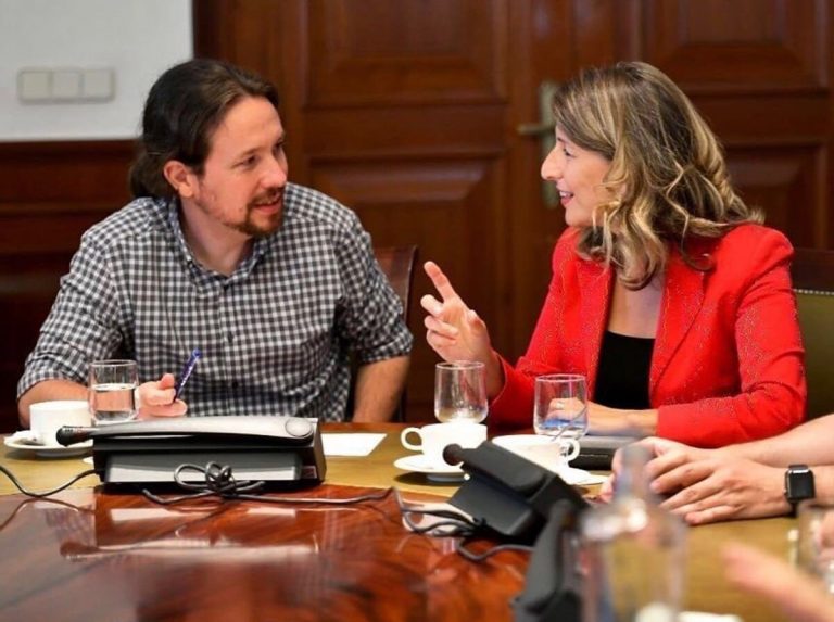 Posible divorcio entre Podemos y Yolanda Díaz con Pablo Iglesias como instigador de la ruptura