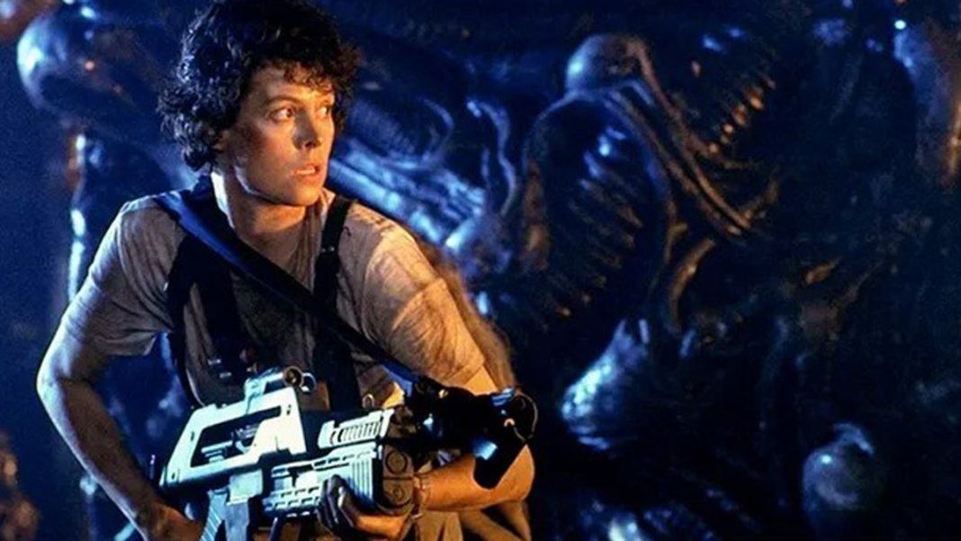 Sigourney Weaver como Ripley en Aliens