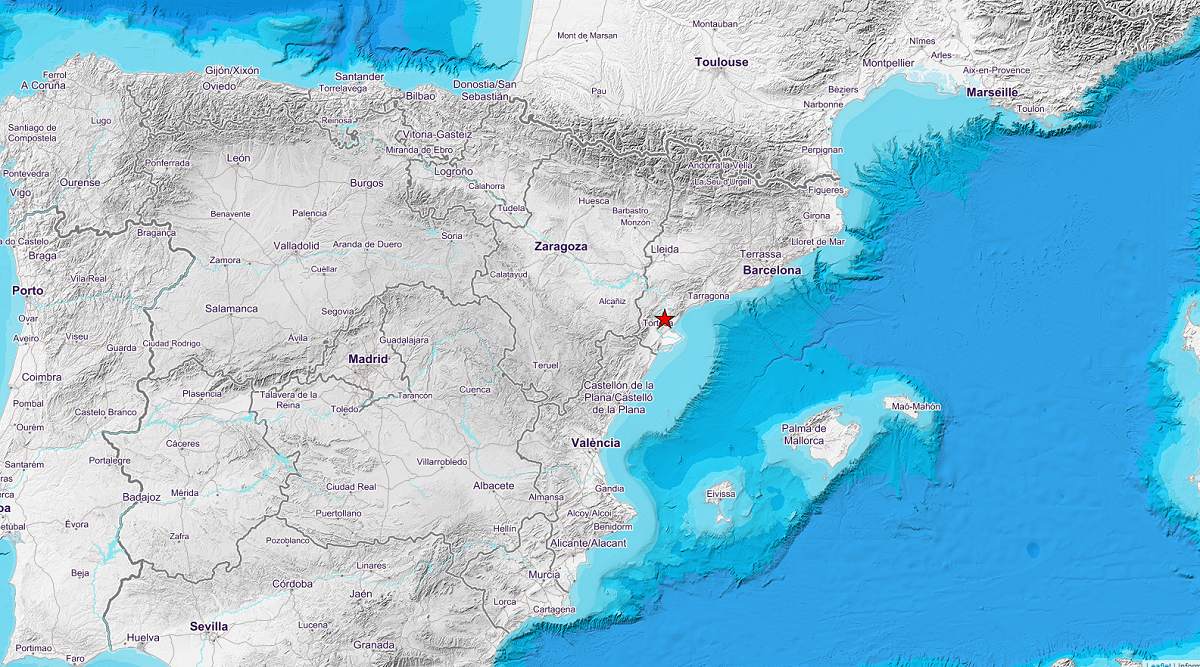 Terremoto Tarragona
