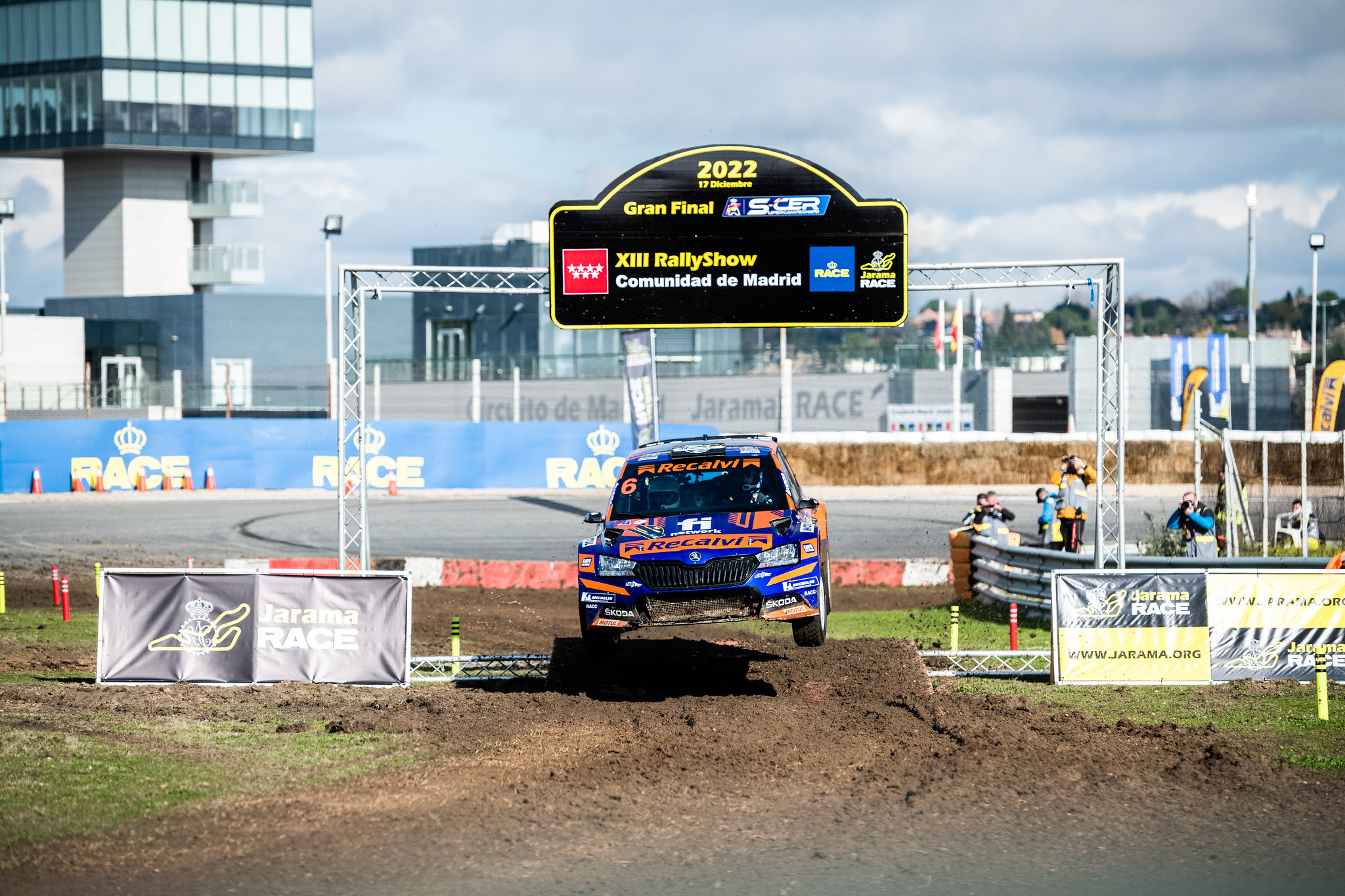 Imagen De Iván Ares Gana El Rallyshow De Madrid - Race 2022 2 Suarez Skoda Rallyshow Madrid 2022