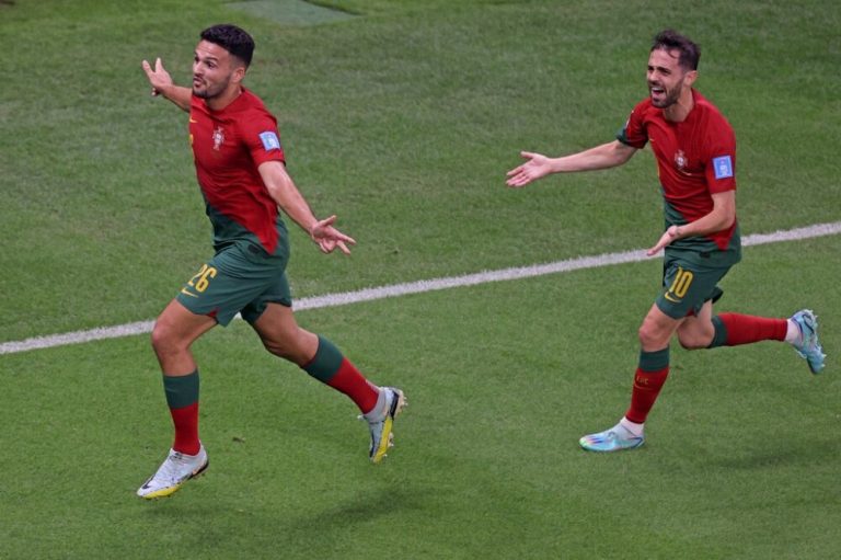 Portugal golea 6-1 con un Hat Trick de su nueva estrella Gonçalo Ramos
