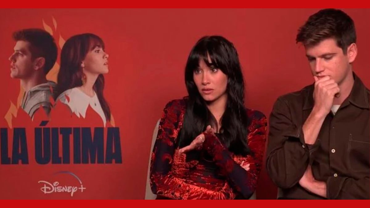 Aitana y Miguel Bernardeau promocionando 'La última'