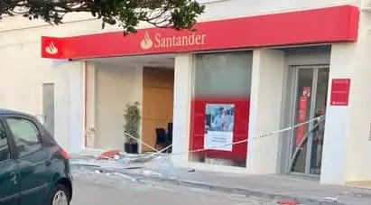 Imagen De Roban Por Segunda Vez Un Cajero Automático De Banco Santander 1 Santander Mojacar