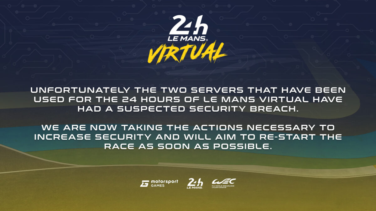 Le Mans Virtual 2023 Problem