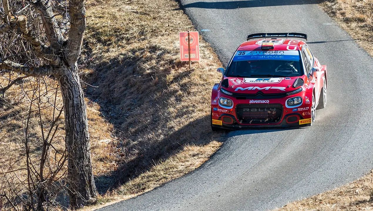 Rally Monte-Carlo 2023 Citroën Wrc2 Alejandro Cachón