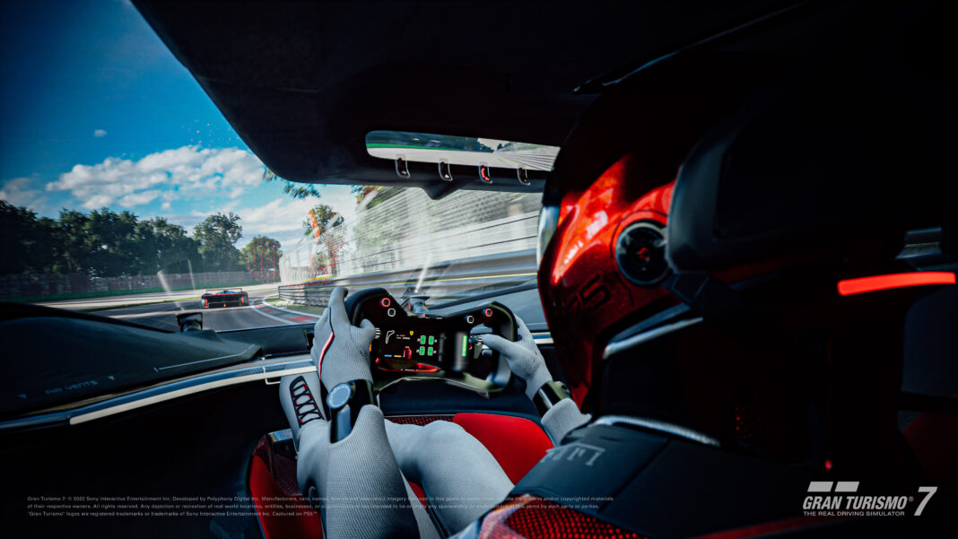 Gran Turismo 7 gafas VR Ferrari Vision GT