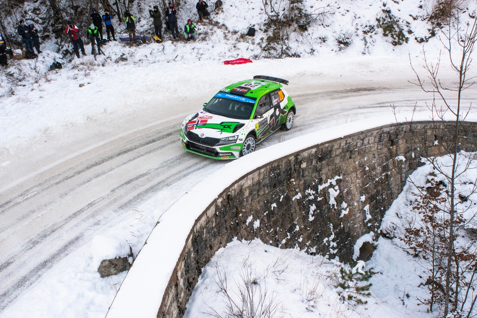 Imagen De El Wrc 2023 Calienta Motores Con Los Inscritos Para El Rallye Monte-Carlo 3 Rallye Monte-Carlo Wrc 2022 Skoda